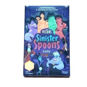 Funko Disney Villains Sinister Spoons Party Game for 4-8 Players Ages 7+